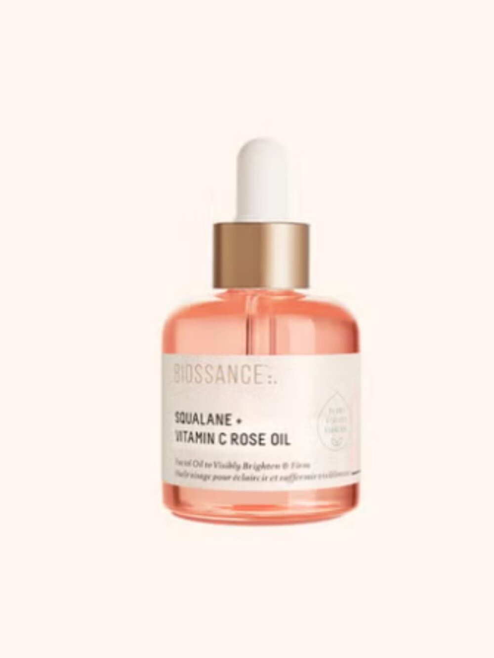 Biossance Squalane + Vitamin C Rose Oil - Travel Size